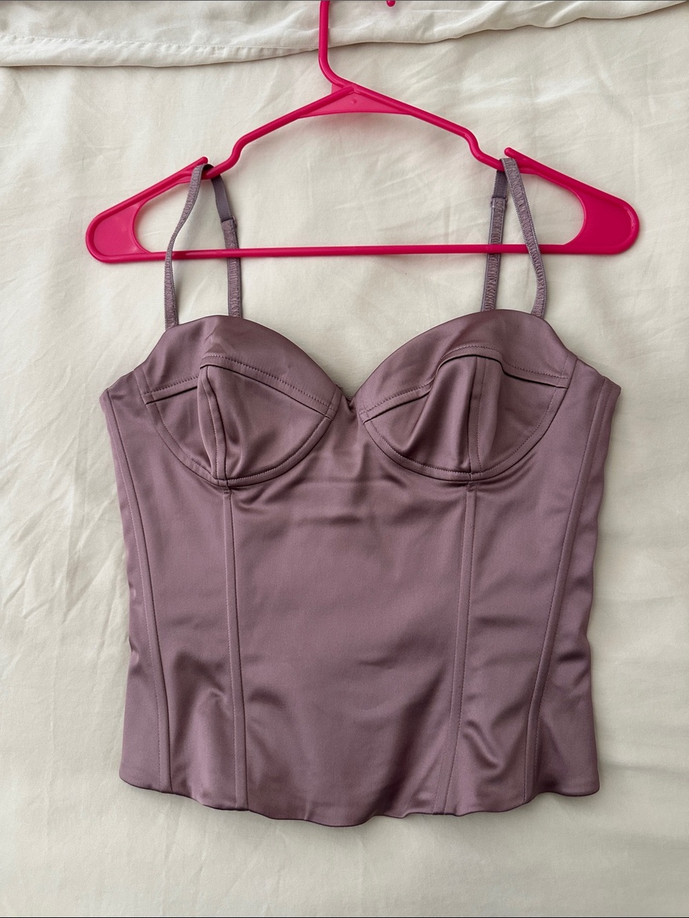 Wilfred Mauve Bustier Cami Top